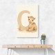 C For Camel Animal Wall Art