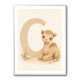 C For Camel Animal Wall Art