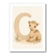 C For Camel Animal Wall Art