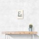E For Elephant Nursery Wall Art
