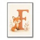 F For Fox Nursery Wall Art
