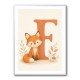 F For Fox Nursery Wall Art