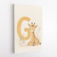 G For Giraffe Wall Art