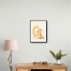 G For Giraffe Wall Art