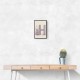 H For Hippo Watercolor Wall Art