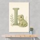 I For Iguana Nursery Wall Art