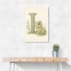 I For Iguana Nursery Wall Art