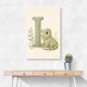 I For Iguana Nursery Wall Art