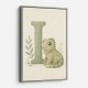 I For Iguana Nursery Wall Art