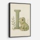 I For Iguana Nursery Wall Art