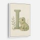 I For Iguana Nursery Wall Art