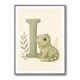 I For Iguana Nursery Wall Art