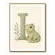 I For Iguana Nursery Wall Art