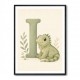 I For Iguana Nursery Wall Art