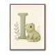 I For Iguana Nursery Wall Art