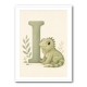 I For Iguana Nursery Wall Art