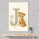 J For Jaguar Letter Wall Art