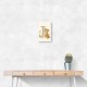 J For Jaguar Letter Wall Art