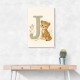 J For Jaguar Letter Wall Art