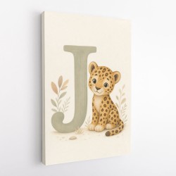 J For Jaguar Letter Wall Art
