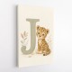 J For Jaguar Letter Wall Art