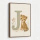 J For Jaguar Letter Wall Art