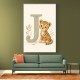 J For Jaguar Letter Wall Art