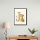 J For Jaguar Letter Wall Art