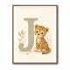 J For Jaguar Letter Wall Art