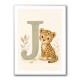 J For Jaguar Letter Wall Art