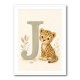 J For Jaguar Letter Wall Art