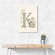 K For Koala Wall Art