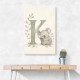 K For Koala Wall Art