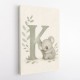 K For Koala Wall Art