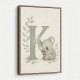K For Koala Wall Art