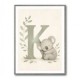 K For Koala Wall Art