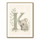 K For Koala Wall Art