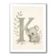 K For Koala Wall Art