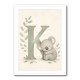 K For Koala Wall Art