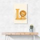 L For Lion Nursery Wall Art