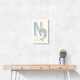 N For Narwhal Nursery Wall Art