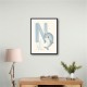 N For Narwhal Nursery Wall Art