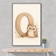O For Owl Nursery Wall Art