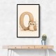 O For Owl Nursery Wall Art