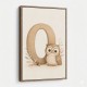 O For Owl Nursery Wall Art