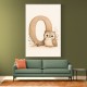 O For Owl Nursery Wall Art