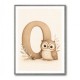 O For Owl Nursery Wall Art