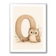 O For Owl Nursery Wall Art