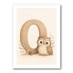 O For Owl Nursery Wall Art