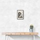 P For Panda Kids Wall Art